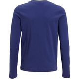 Anytime - Longsleeve - Paars - Met Printopdruk - Ronde Hals - Lange Mouwen
