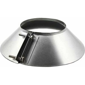 Stormkraag Ø 125mm - Regenrand spirobuis