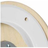 Europlast houten toevoer/afvoer ventilatie ventiel Ã˜ 125 mm - KD125