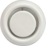 Kunststof Afvoer Ventilatie Ventiel - Wit - AVP-C100 - Ø 100 mm
