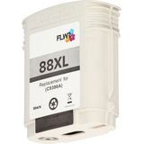 FLWR HP 88XL zwart (FLWR-C9396) - Inktcartridge - Huismerk (compatible)