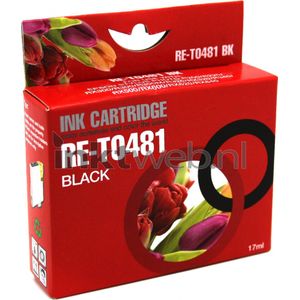 Huismerk Epson T0481 zwart (IW-20481) - Inktcartridge - Huismerk (compatible)