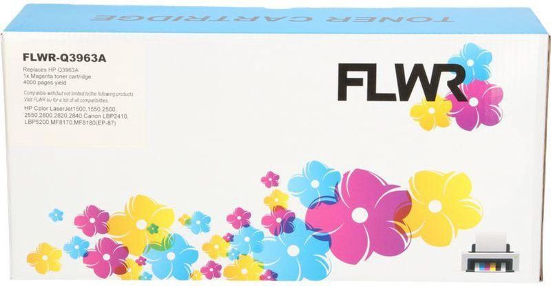 FLWR HP 122A magenta (FLWR-Q3963) - Toners - Huismerk (remanufactured)