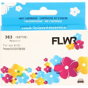 FLWR HP 363 magenta (FLWR-C8772) - Inktcartridge - Huismerk (compatible)