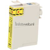 FLWR - Epson T0714 - Inktcartridge - Geel - Compatible XXL