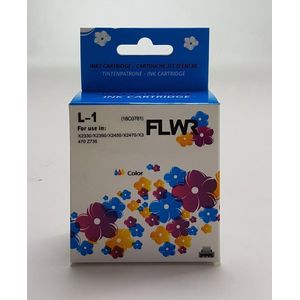 FLWR - Inktcartridge - Kleur - Geschikt voor Lexmark - 800 pagina's