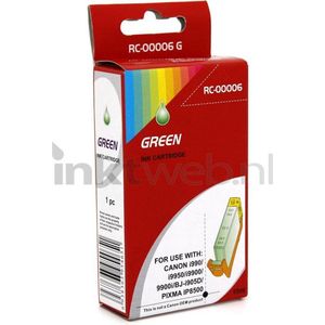 Huismerk - BCI-6G - Inktcartridge - Groen - Compatible
