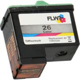 FLWR - Lexmark 26 - Inktcartridge - Kleur - Huismerk