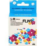 FLWR - Lexmark 26 - Inktcartridge - Kleur - Huismerk