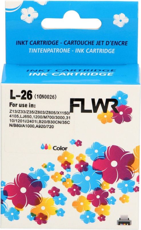 FLWR - Lexmark 26 - Inktcartridge - Kleur - Huismerk
