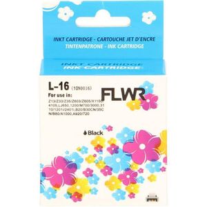 FLWR - Inktcartridge - Zwart - Geschikt voor Lexmark - 12ml