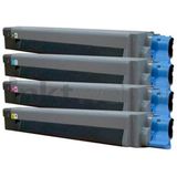 Huismerk - Oki C810 / C830 - Toner - Geel - Compatible - Voor OKI 44059105