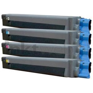 Huismerk - Oki C810 / C830 - Toner - Magenta - Compatible