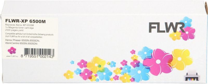 FLWR - Xerox Phaser 6500 / 6505 - Toner - Magenta - Compatibel