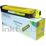 Huismerk - Oki C8600 / C8800 - Toner - Geel - Compatibel