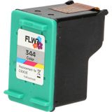 FLWR - HP 344 - Inktcartridge - Kleur - Remanufactured - Inhoud 21ml