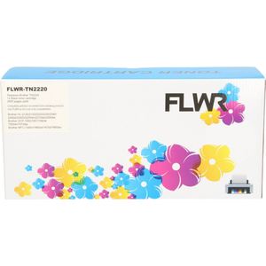 FLWR - Toner / TN-2220 / Zwart - Geschikt voor Brother