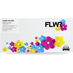 FLWR - TN-135 - Toner - Magenta - Geschikt voor Brother