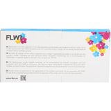 FLWR - Inktcartridge / T557 picturepack / Zwart en Kleur - Geschikt voor Epson