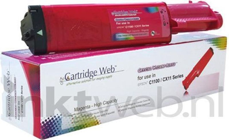 Huismerk - C1100 / CX11 - Toner - Magenta - Huismerk (compatible) - Capaciteit 4.000 pagina's