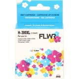 FLWR HP 300XL kleur (FLWR-CC644E) - Inktcartridge - Huismerk (remanufactured)