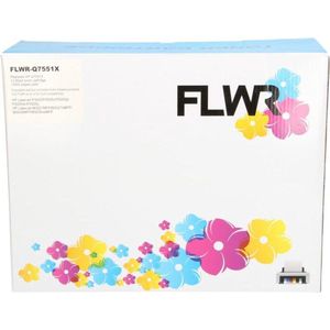FLWR - Toner - Zwart - Geschikt voor HP - 14500 pagina's