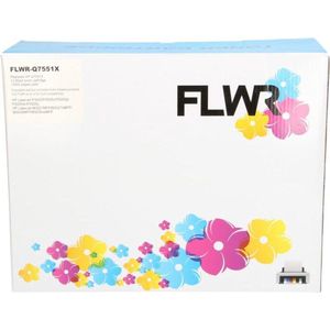 FLWR HP 51X zwart (FLWR-Q7551X) - Toners - Huismerk (compatible)