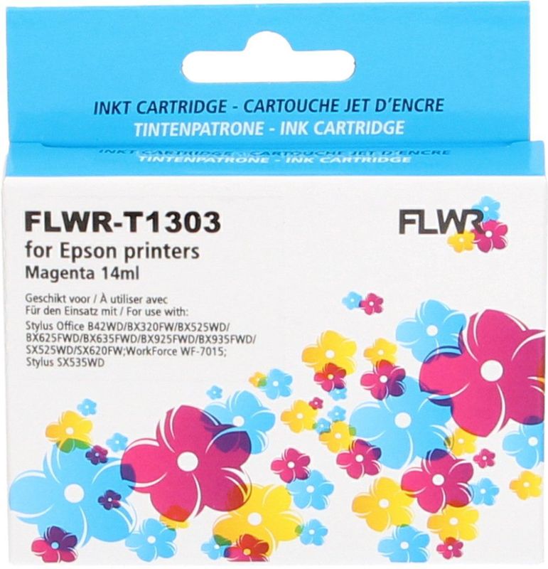 FLWR - T1303 - Inktcartridge - Magenta - Compatible XXL