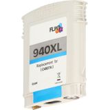 FLWR HP 940XL cyaan (FLWR-C4907) - Inktcartridge - Huismerk (remanufactured)