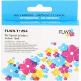 FLWR Epson T1294 geel (FLWR-T1294) - Inktcartridge - Huismerk (compatible)