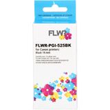 FLWR Canon PGI-525BK zwart (FLWR-PGI-525BK) - Inktcartridge - Huismerk (compatible)