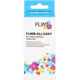 FLWR - CLI-526Y - Inktcartridge - Geel - Huismerk (compatible)