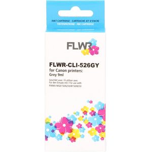 FLWR - CLI-526GY - Inktcartridge - Grijs - Huismerk (compatible)