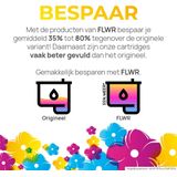 FLWR - CLI-526 Multipack - Inktcartridge - Zwart en Kleur - Huismerk