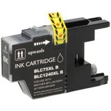 FLWR Brother LC-1240XL zwart (FLWR-LC-1240XLBK) - Inktcartridge - Huismerk (compatible)