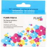 FLWR - Inktcartridges / T0615 / 4-pack Zwart & Kleur - Geschikt voor Epson