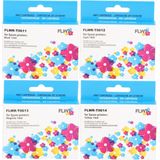 FLWR T0615 Multipack - Inktcartridge - Zwart en Kleur - Huismerk