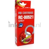 Huismerk - Canon CLI-521GY - Inktcartridge - Grijs - Compatible