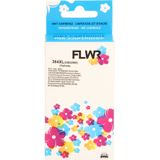 FLWR HP 364XL geel (FLWR-364XLY) - Inktcartridge - Huismerk (compatible)