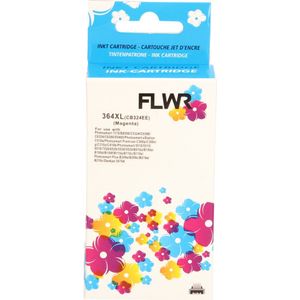 FLWR HP 364XL magenta (FLWR-364XLM) - Inktcartridge - Huismerk (compatible)