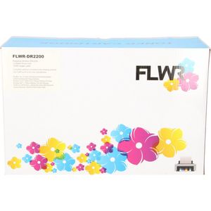 FLWR Brother DR-2200 Drum - Zwart - Geschikt Voor Diverse Brother Printers