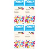 FLWR - 100XL - Cartridges - Vervanger voor Lexmark - Multipack
