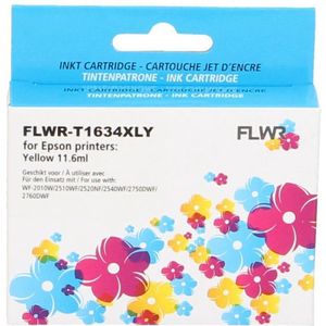 FLWR - Inktcartridge / T1633 / Magenta - Geschikt voor Epson