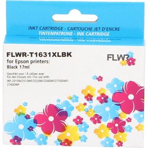 FLWR - Cartridges / Epson 16XL / zwart / Geschikt voor Epson