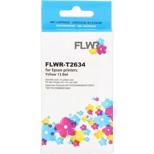 FLWR - Inktcartridge / 26XL / Geel - Geschikt voor Epson
