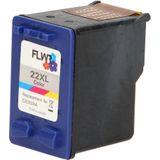 FLWR - HP 21XL en 22XL Multipack - Inktcartridge - Zwart en Kleur - Huismerk