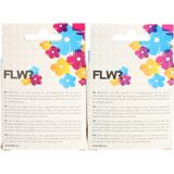 FLWR HP 301XL Multipack zwart en kleur (FLWR-301XL-MP) - Inktcartridge - Huismerk (remanufactured)