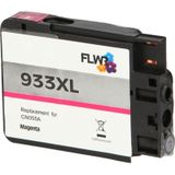 FLWR - Inktcartridge / 932XL + 933XL / Zwart / Kleur - Geschikt voor HP