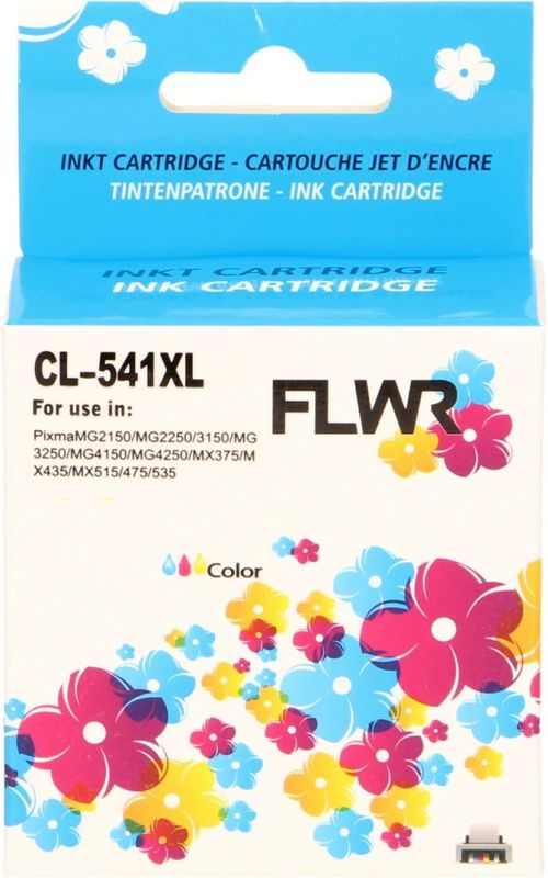FLWR - Canon CL-541XL - Inktcartridge - Kleur - Huismerk