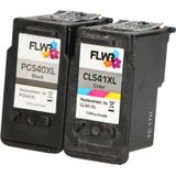 FLWR - Inktcartridges / PG-540XL/CL-541XL / 2-pack - Geschikt Voor Canon